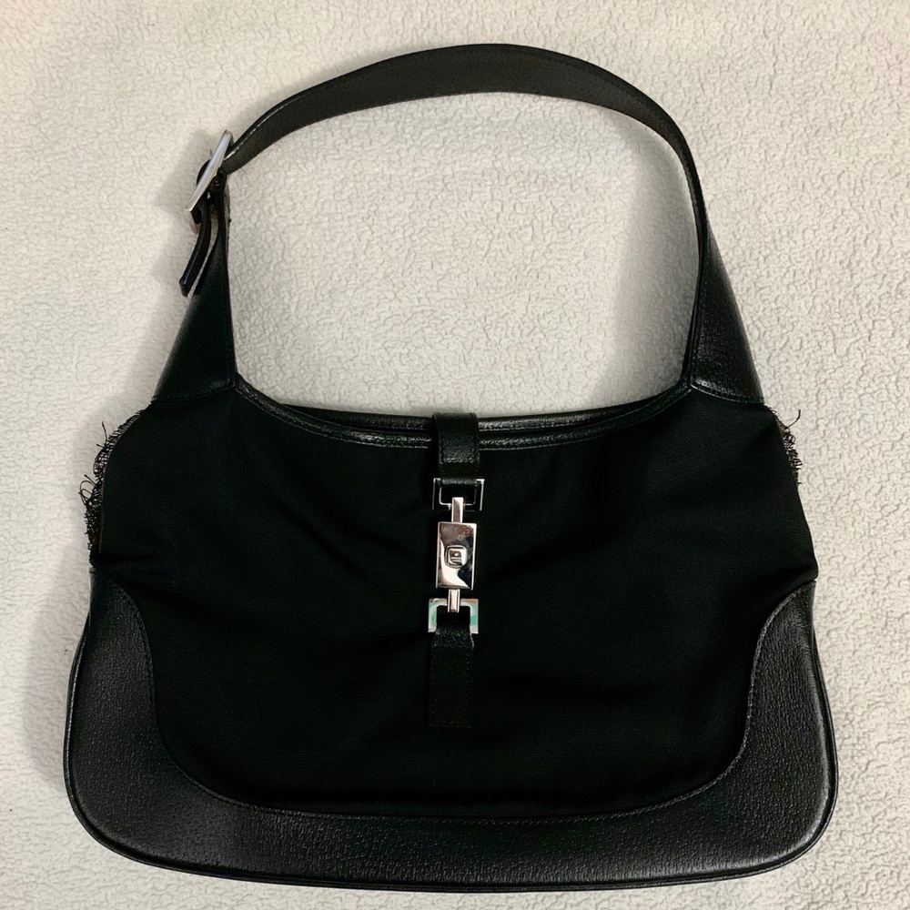 Gucci Nylon Jackie Hobo Bag